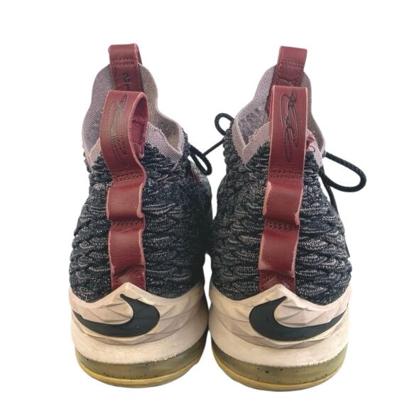 Nike Lebron 15 XV Pride of Ohio Men's Black Gray Athletic Sneakers Shoes Size 13 - Picture 3 of 5